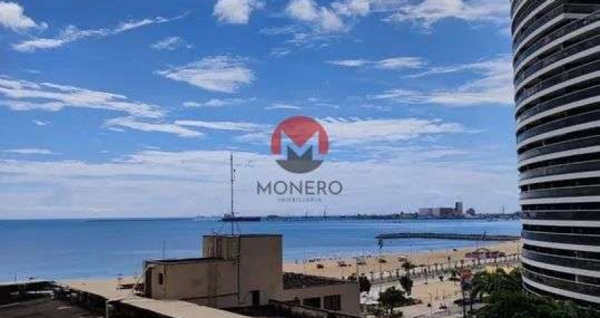 FLAT na AV. ABOLIÇÃO próximo à AV. BEIRA MAR com VISTA MAR | Meireles, Fortaleza-CE