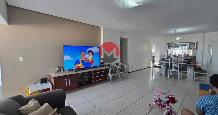 Apartamento 3 quartos mais dependencia e escritorio em Cocó, Fortaleza/CE