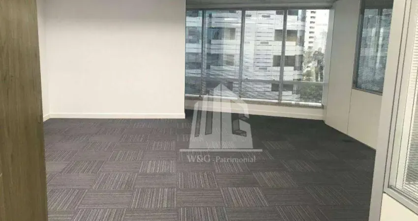 Conjunto para alugar, 139 m² por R$ 15.914,16/mês - Cidade Monções - São Paulo/SP