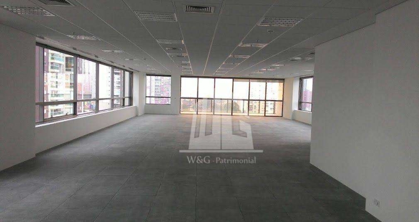 Conjunto para alugar, 271 m² por R$ 25.629,00/mês - Cidade Monções - São Paulo/SP