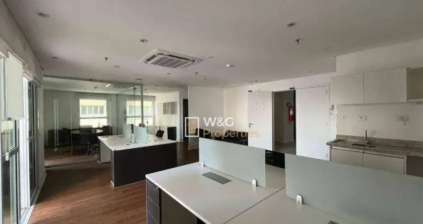 Conjunto para alugar, 87 m² por R$ 18.524,80/mês - Itaim Bibi - São Paulo/SP
