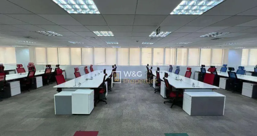 Andar Corporativo para alugar, 632 m² por R$ 78.429,02/mês - Itaim Bibi - São Paulo/SP