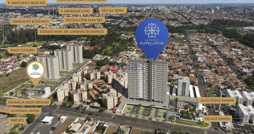 Apartamento à venda no jardim botânico, araraquara - 2 dorms, 1 suíte - 59m²