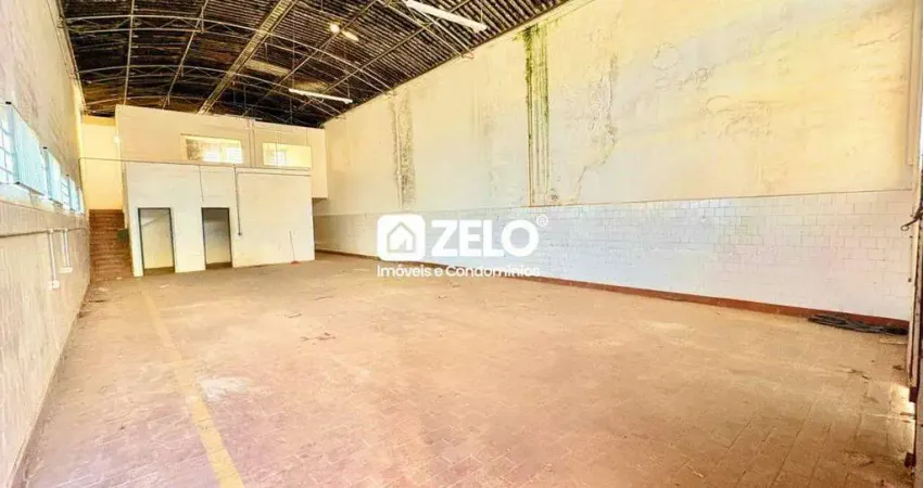 Galpão para aluguel com 400 m², 3 vagas em jardim chapadão, campinas