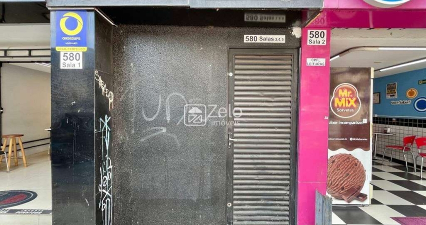 Sala comercial para alugar na Avenida Francisco Glicério, Centro, Campinas