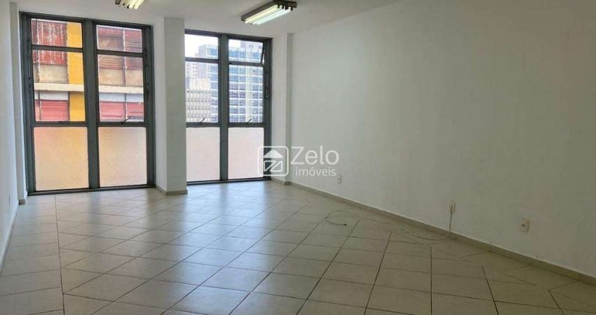 Sala para aluguel com 63,21 m², em Centro, Campinas