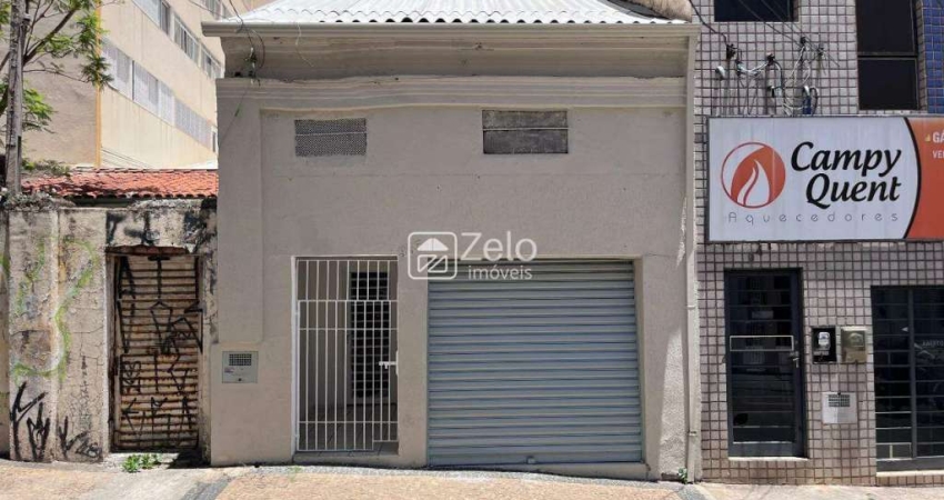 Salão para aluguel com 57,44 m², em Centro, Campinas