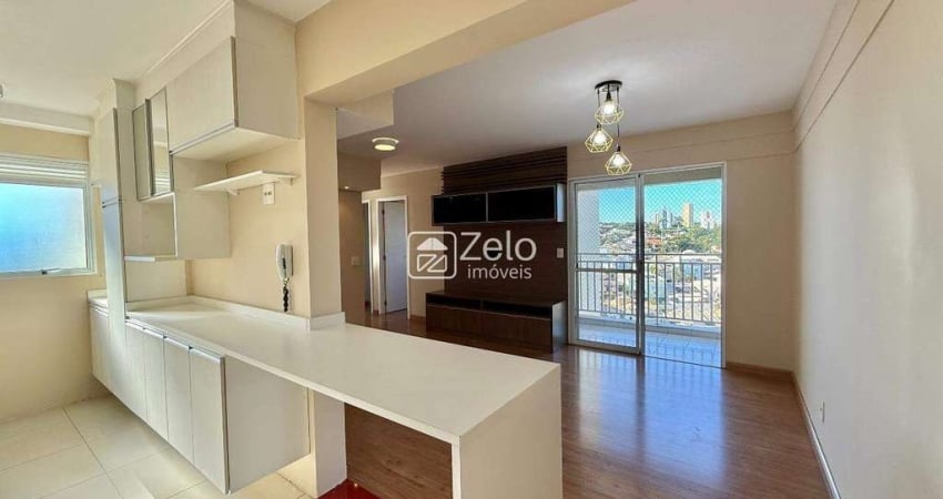 Apartamento para aluguel com 78 m², 3 quartos 2 vagas em Loteamento Chácara Prado, Campinas