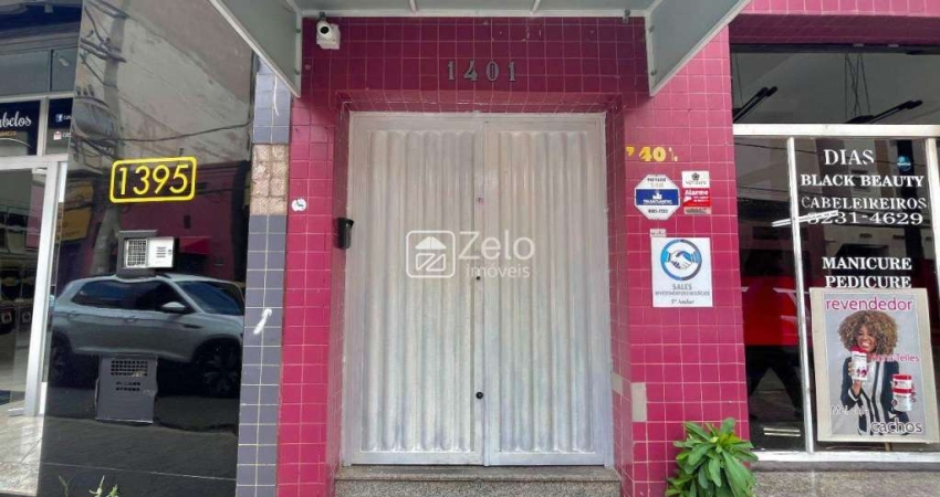 Sala comercial para alugar na Rua Luzitana, Centro, Campinas