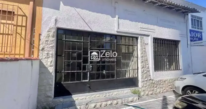 Aluguel de Casa Comercial no Botafogo, em Campinas.