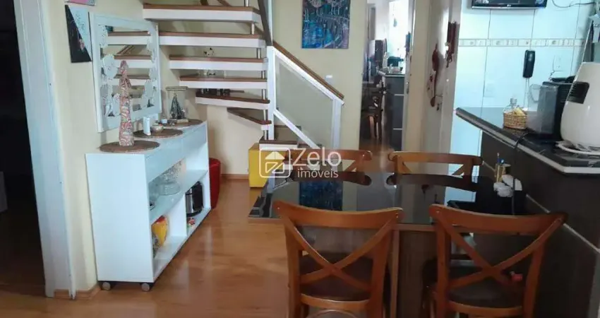 Cobertura à venda com 112,46 m², 2 quartos 1 vaga em São Bernardo, Campinas