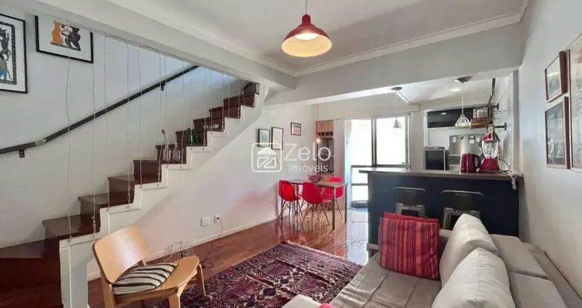 Apartamento para aluguel com 53,52 m², 1 quarto 1 vaga em cambuí, campinas