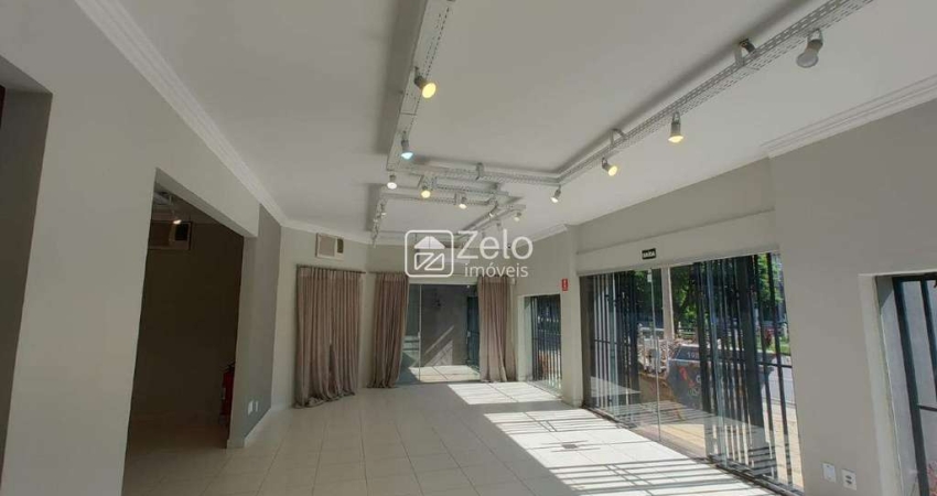 Salão para aluguel com 220 m², 1 quarto 7 vagas em Cambuí, Campinas