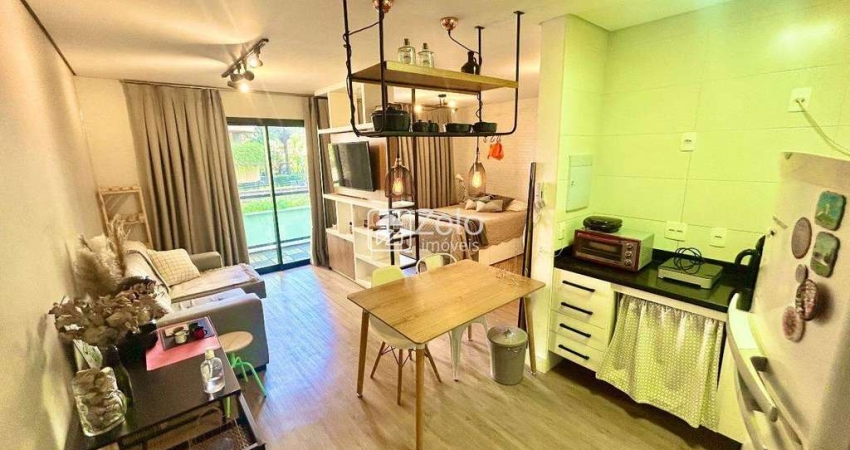 Apartamento para aluguel com 40 m², 1 quarto 1 vaga em Cambuí, Campinas