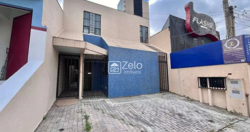 Salão para aluguel com 140 m², 2 vagas em Jardim Guanabara, Campinas