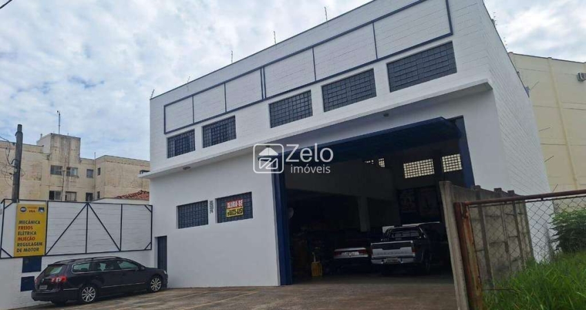 Galpão para aluguel com 327 m², 2 vagas em Jardim do Trevo, Campinas