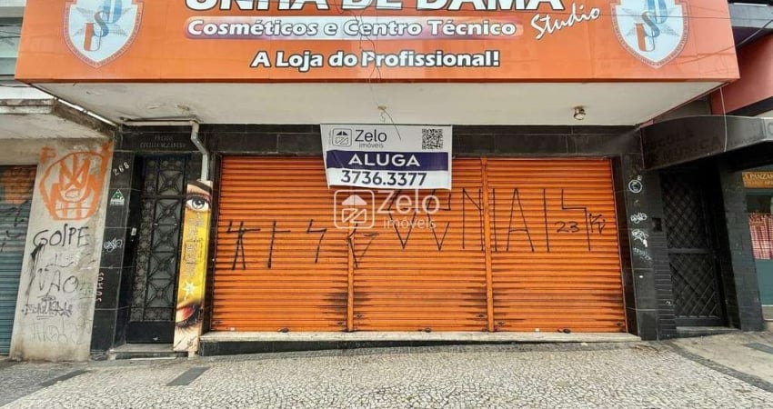 Ponto comercial para alugar na Rua Conceição, Centro, Campinas