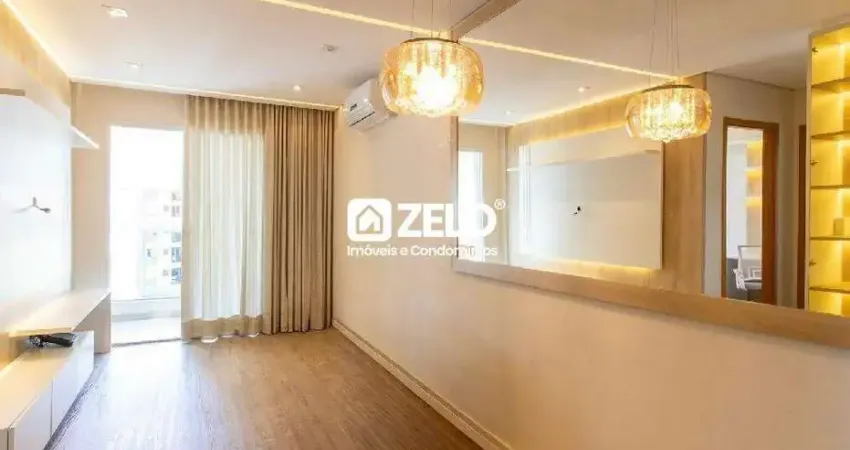 Apartamento à venda com 63 m², 2 quartos 1 vaga em botafogo, campinas