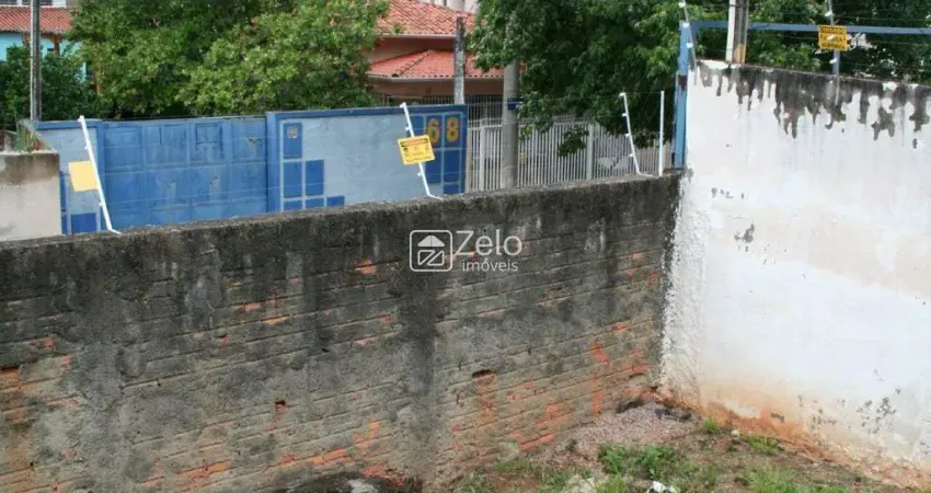 Terreno à venda na Rua Padre Vieira, Bosque, Campinas