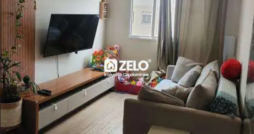 Apartamento à venda com 50 m², 2 quartos 1 vaga em jardim do lago continuação, campinas