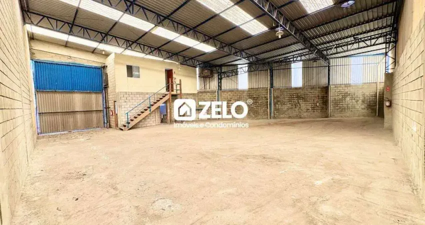 Barracão para aluguel com 284,75 m², 3 vagas em jardim do trevo, campinas