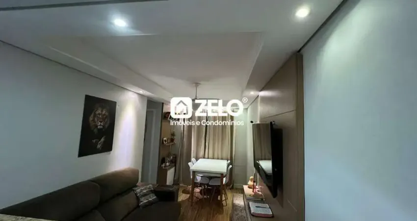 Apartamento à venda com 47 m², 2 quartos 1 vaga em vila carminha, campinas