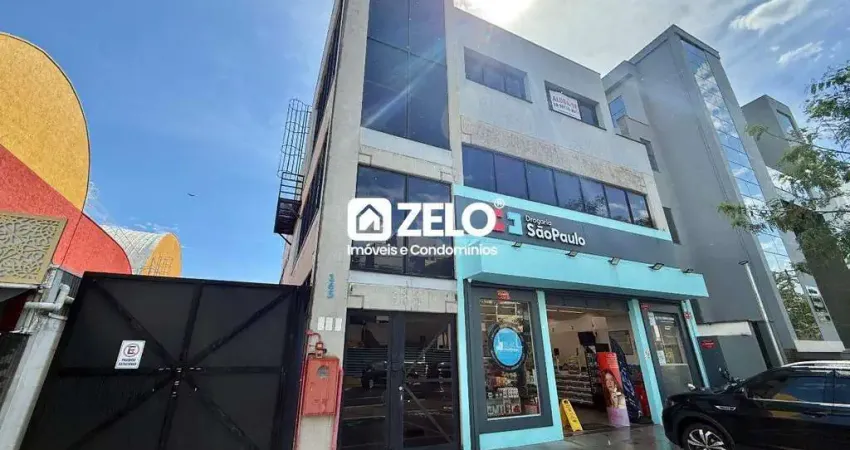 Salão para aluguel com 257 m², 10 vagas em loteamento alphaville campinas, campinas