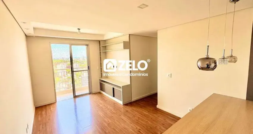Apartamento à venda com 65 m², 3 quartos 2 vagas em bonfim, campinas