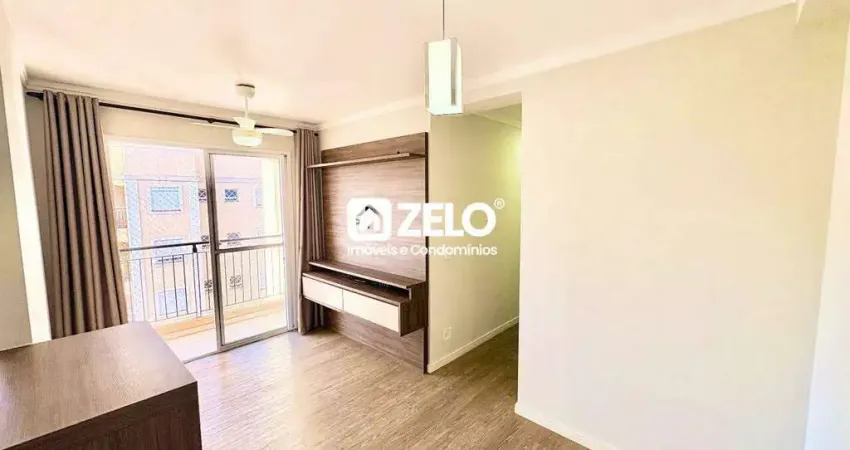 Apartamento à venda com 58 m², 2 quartos 1 vaga em vila satúrnia, campinas