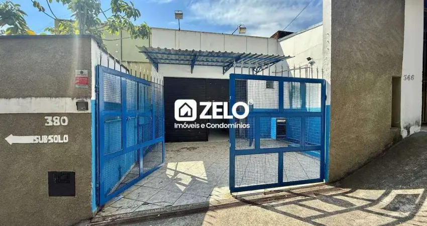 Barracão para aluguel com 230 m², 3 vagas em vila industrial, campinas