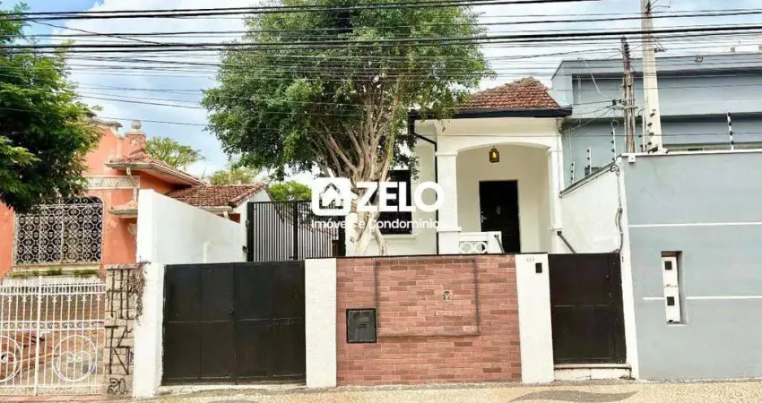 Casa com 3 quartos à venda na Rua Padre Vieira, Bosque, Campinas