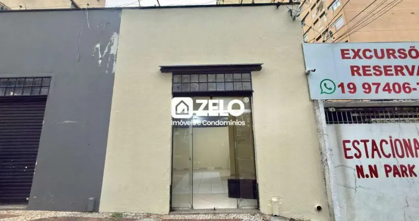 Ponto comercial para alugar na Rua José Paulino, Centro, Campinas