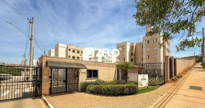 Apartamento à venda com 44 m², 2 quartos 1 vaga em jardim do lago continuação, campinas