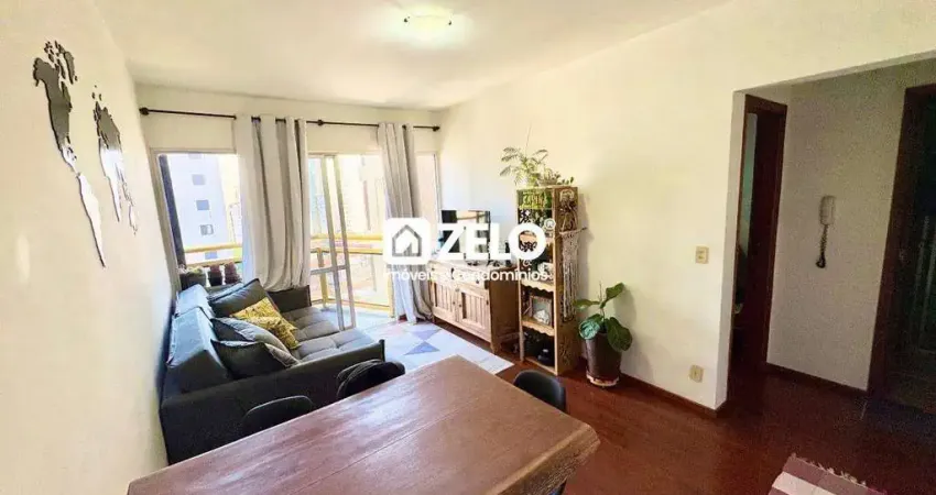 Apartamento à venda com 58,51 m², 1 quarto 1 vaga em centro, campinas
