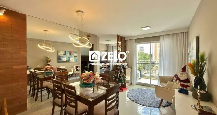 Apartamento para aluguel com 65 m², 3 quartos 2 vagas em taquaral, campinas