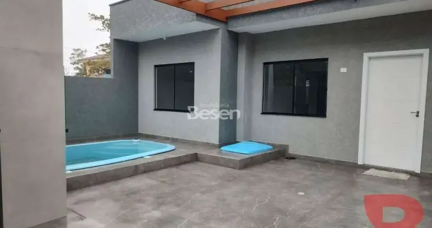 Excelente imóvel novo, rua curruíra, nº 99, balneário rio gracioso, aproximadamente 250 metros da praia, medindo 62,26 m  e 135,,00 m² de terreno!