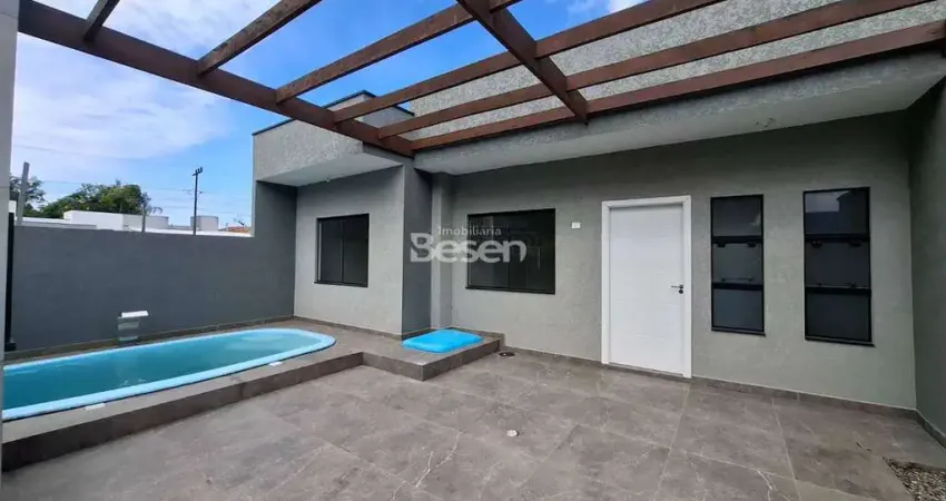 Excelente imóvel novo, rua curruíra, nº 99, balneário rio gracioso, aproximadamente 250 metros da praia, medindo 62,26 m e 135,,00 m² de terreno!