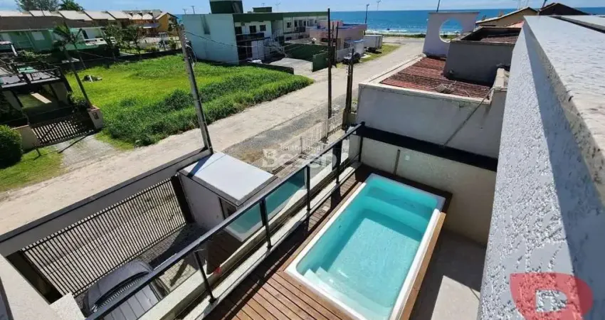 Cobertura no residencial dsenho, 03 dormitórios sendo 01 suíte, a apenas 100,00m da praia