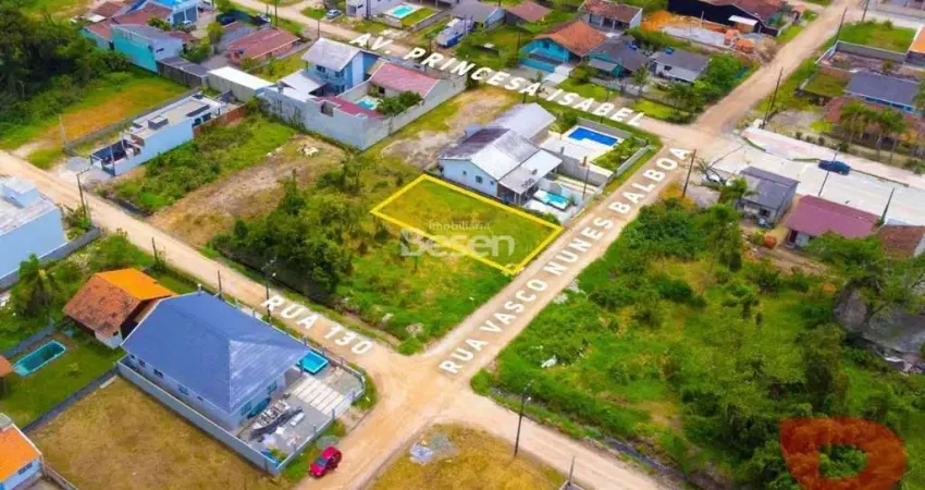 Oportunidade! terreno limpo na barra do saí - apenas 680m do mar, com 336,00m²
