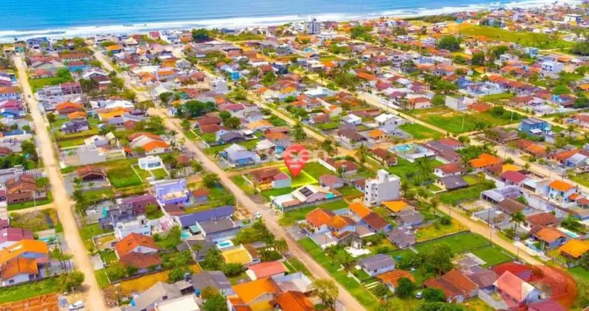 Excelente terreno limpo e aterrado com 14,00x24,00 metros na barra do saí!