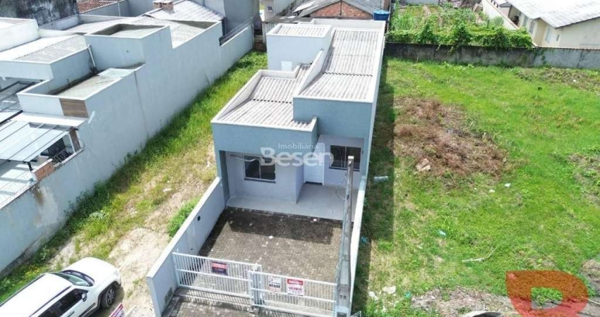 ÓTIMA CASA EM ALVENARIA NOVA COM 89,95M², COM 03 DORMITÓRIOS ( SENDO 01 SUÍTE),  LOCALIZADA NA REGIÃO CENTRAL - ITAPEMA DO  NORTE