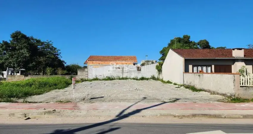 TERRENO 336,00m2 NA AVENIDA VASCO NUNES BALBOA NA BARRA DO SAI, JÁ LIMPO E PLANO.