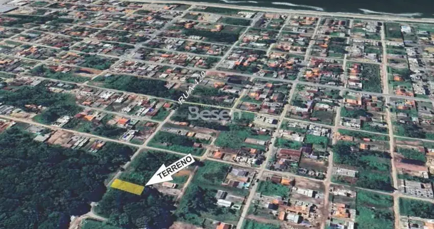 TERRENO FACE NORTE, MEDINDO 390,00M² - LOCALIZADO NA BARRA DO SAÍ, BALNEÁRIO VOLTA AO MUNDO I