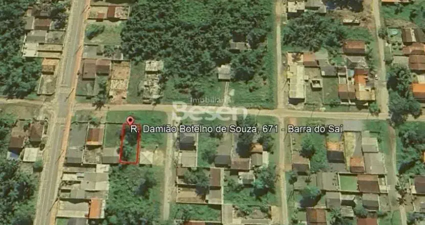 LINDO TERRENO COM 360,00 M², LIMPO, NO BALNEÁRIO ITAPEMA DO SAÍ