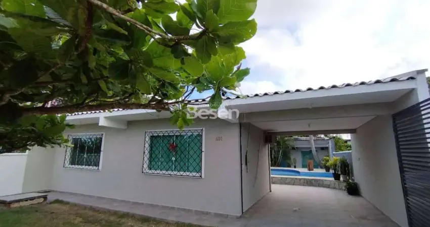 Casa com 4 suítes e piscina a 250m da praia do cristo no pontal do norte