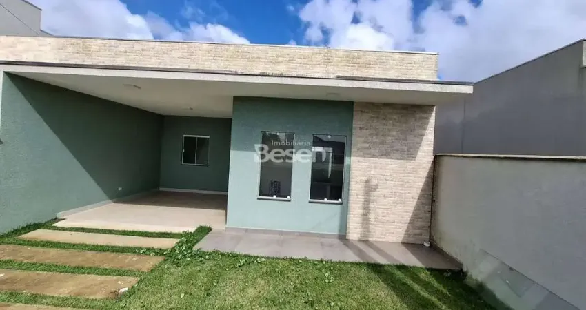 Oportunidade de casa bem localizada com 73.80 m², 02 quartos, espaço de terreno.