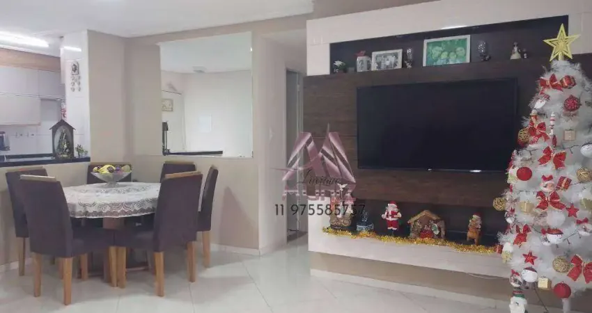 Apartamento com 3 dormitórios à venda, 70 m² por R$ 475.000,00 - Taboão - Diadema/SP