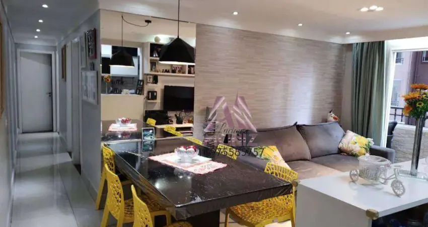 Apartamento com 3 dormitórios à venda, 87 m² por R$ 659.000,00 - Nova Petrópolis - São Bernardo do Campo/SP
