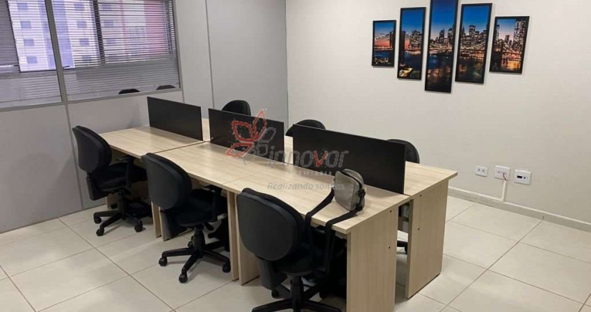 Sala comercial mobiliada na Avenida Getúlio Vargas- Business Office