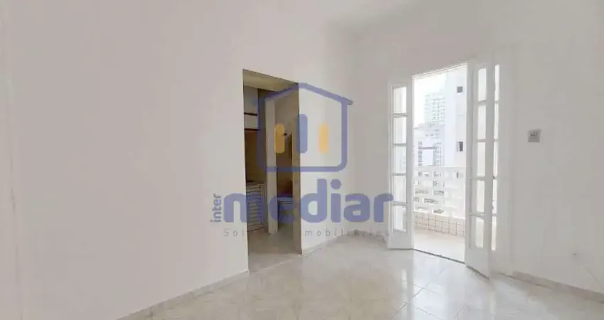 Apartamento com 1 quarto à venda na Avenida Doutor Epitácio Pessoa, Embaré, Santos